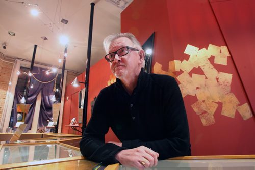 David Rice is closing up his shop on Osborne after decades in the jewelry design business in Winnipeg.  See Connie Tamoto story-Mar 24, 2015   (JOE BRYKSA / WINNIPEG FREE PRESS)