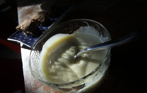 Recipe Swap - Homemade Mayonaise.  See Alison Gilmore's story. March 30, 2015 - (Phil Hossack / Winnipeg Free Press)