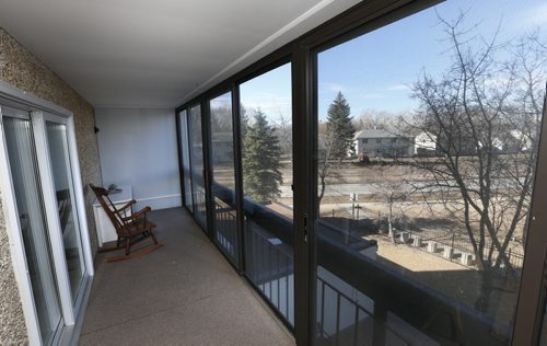 Homes.  The suite at 4G-1975 Corydon Avenue. The balcony view. The realtor is  Lynda Mackie. Todd Lewys  story  Wayne Glowacki/Winnipeg Free Press March 31  2015