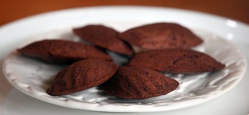 Recipe Swap - Chocolate madeleines. See Alison Gilmore's story.  April 6, 2015 - (Phil Hossack / Winnipeg Free Press)