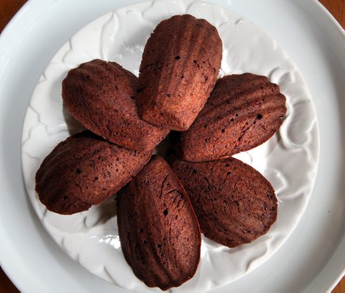 Recipe Swap - Chocolate madeleines. See Alison Gilmore's story.  April 6, 2015 - (Phil Hossack / Winnipeg Free Press)