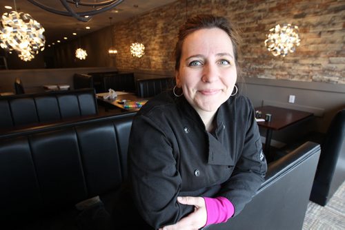 Heather Porteous  Head Chef from Boulevard Pub and Bistro- See 49.8 in conversation - Apr 08, 2015   (JOE BRYKSA / WINNIPEG FREE PRESS)