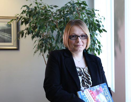 Angela Preteau, an U.S. tax expert based in Winnipeg.   For this  month's Money Matters on comparative analysis of taxation in developed nations.  April 9, 2015 Ruth Bonneville / Winnipeg Free Press.