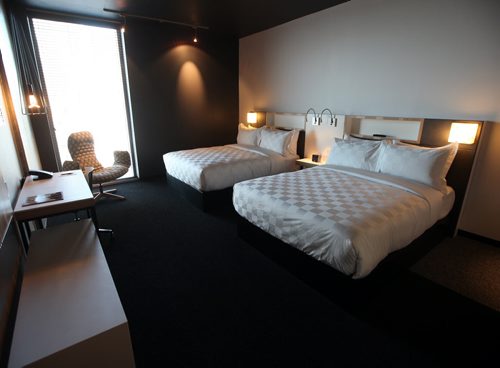 ALT Inn double room, See Martin Cash story. April 9, 2015 - (Phil Hossack / Winnipeg Free Press)