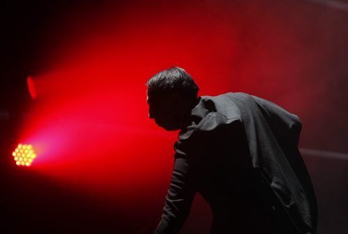 ENT - Marilyn Manson rocks it at the MTS Centre in Winnipeg, Canada. BORIS MINKEVICH/WINNIPEG FREE PRESS APRIL 9, 2015