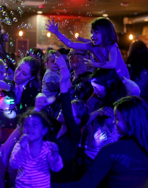 DJ Mama Cutsworth's Family Dance Party at Good Will Social Club for Dave Sanderson 49.8 piece, Sunday, April 12, 2015. (TREVOR HAGAN/WINNIPEG FREE PRESS)