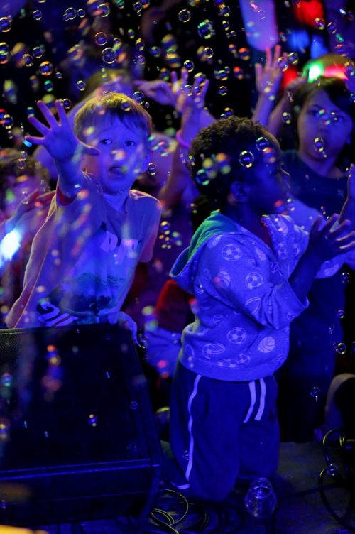 DJ Mama Cutsworth's Family Dance Party at Good Will Social Club for Dave Sanderson 49.8 piece, Sunday, April 12, 2015. (TREVOR HAGAN/WINNIPEG FREE PRESS)