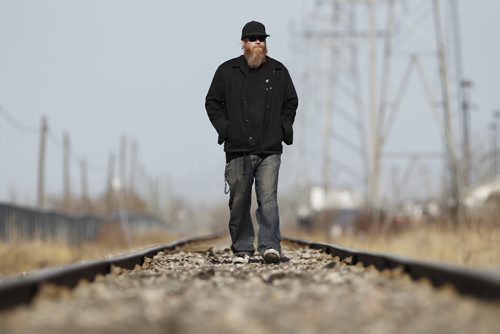 April 14, 2015 - 150414  -  Darren Fox, former inmate, talks about solitary in federal prisons Tuesday, April 14, 2015. John Woods / Winnipeg Free Press