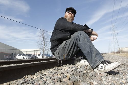 April 14, 2015 - 150414  -  Darren Fox, former inmate, talks about solitary in federal prisons Tuesday, April 14, 2015. John Woods / Winnipeg Free Press