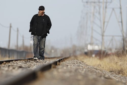 April 14, 2015 - 150414  -  Darren Fox, former inmate, talks about solitary in federal prisons Tuesday, April 14, 2015. John Woods / Winnipeg Free Press