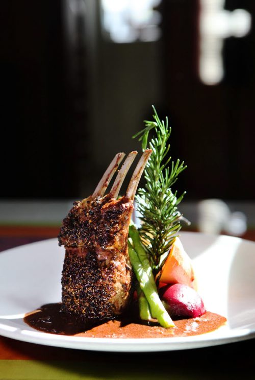 Restaurant Review - Cafe Dario.  Rack of Lamb.     Ruth Bonneville / Winnipeg Free Press April 15, 2015