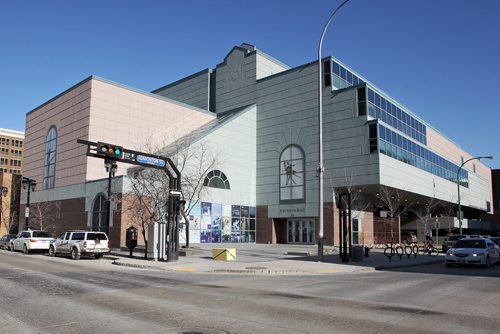 The Royal Winnipeg Ballet building at Edmonton Street and Graham Ave.  150416 April 16, 2015 Mike Deal / Winnipeg Free Press