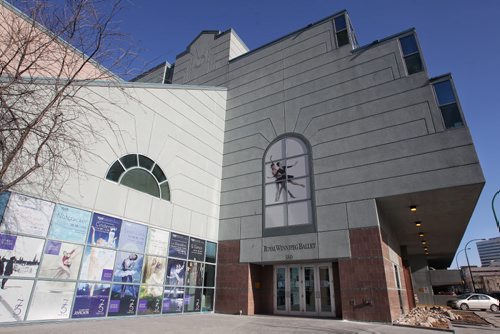 The Royal Winnipeg Ballet building at Edmonton Street and Graham Ave.  150416 April 16, 2015 Mike Deal / Winnipeg Free Press