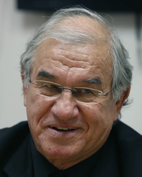 Paul Chartrand, a 71 year old retired law professor whos being called to the bar, to practice law.  Alex Paul story Wayne Glowacki/Winnipeg Free Press April 20 2015