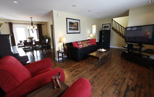 Homes. 35 Ladywood Drive in Silver Heights and the realtor is Jeff Stern.  The main floor living room and dining area at left. Todd Lewys story Wayne Glowacki/Winnipeg Free Press April 21 2015