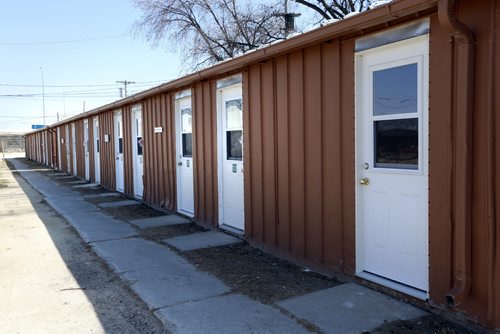 49.8 The tack rooms used by the back stretch workers have been upgraded at the Assiniboia Downs backstretch. Paul Wiecek story Wayne Glowacki/Winnipeg Free Press April 23 2015