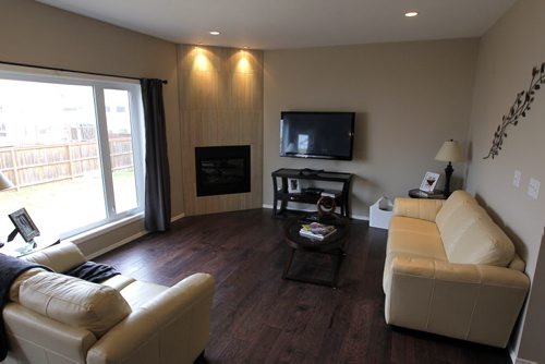 11 Wainwright Crescent in River Park South. Ventura Custom Homes.  Back living room area. BORIS MINKEVICH/WINNIPEG FREE PRESS APRIL 27, 2015