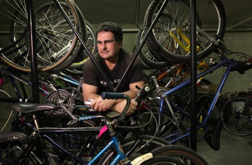 Volunteer Column, Ever since Paul Pelletier retired he has been spending his free time giving back to cyclists as a bike mechanic and instructor at WRENCH.  See story.   May 02, 2015 Ruth Bonneville / Winnipeg Free Press