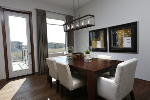 Homes. 106 Lake Bend Road in Bridgwater Lakes. Dining area with door to the deck. Contact is Arlt Homes Jason Arlt. Todd Lewys story.  Wayne Glowacki / Winnipeg Free Press May 4 2015