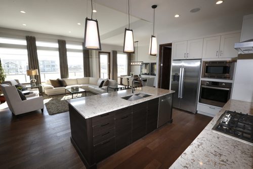 Homes. 106 Lake Bend Road in Bridgwater Lakes. Open main floor view. Contact is Arlt Homes Jason Arlt. Todd Lewys story.  Wayne Glowacki / Winnipeg Free Press May 4 2015