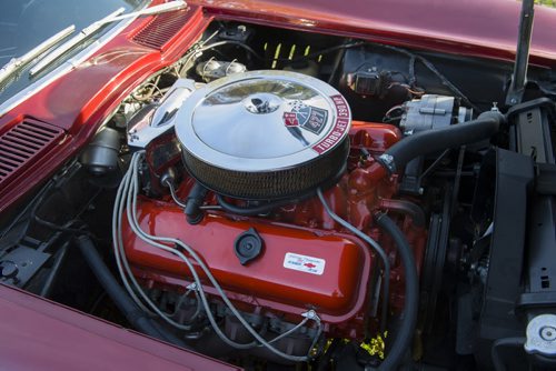 141024 Winnipeg - DAVID LIPNOWSKI / WINNIPEG FREE PRESS  Wayne Penner - 1967 Corvette