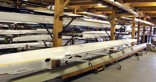 49.8 BORDERS - The Winnipeg Rowing Club. Boats. BORIS MINKEVICH/WINNIPEG FREE PRESS May 5, 2015