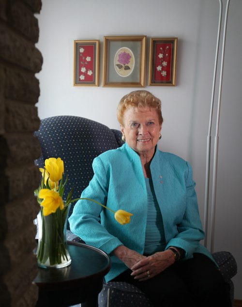 Volunteer Column.  Portrait of Pearl McGonigal.  former Lt. Governor of Manitoba and  is the co-chair of the Grace Hospital Foundation's capital campaign, which is aiming to raise $6 million for a new emergency department and MRI suite.  May 05, 2015 Ruth Bonneville / Winnipeg Free Press