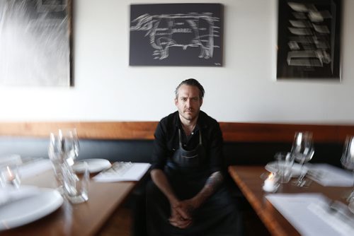 May 5, 2015 - 150505  -  Restaurant  Review - Scott Bagshaw, owner of Enoteca, is photographed in his new restaurant Tuesday, May 5, 2015. John Woods / Winnipeg Free Press