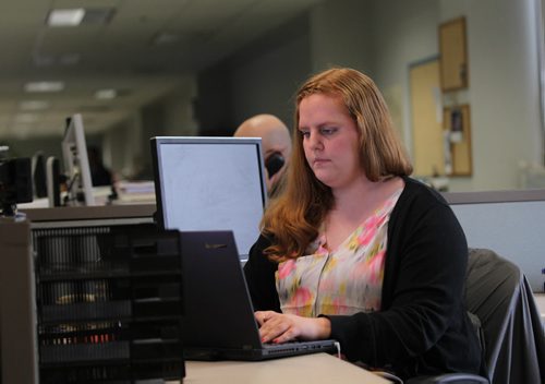 Erin Lebar has recently switched from working the night web shift to the entertainment department as part of the launch of the pay-per-view digital strategy. May 07, 2015 Ruth Bonneville / Winnipeg Free Press