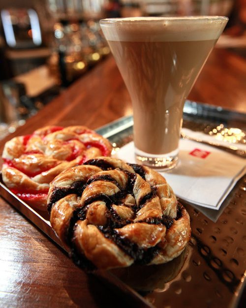 Bermax Caffe Pastry and Latte. See Marion Warhaft's story. May 11, 2015 - (Phil Hossack / Winnipeg Free Press)