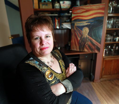 U of M sociology professor Lori Wilkinson  who teaches opinion survey methods  and is critical of the citys so-called city satisfaction telephone surveys design and usefulness. See Gord Sinclair's story. May 15, 2015 / (Phil Hossack / Winnipeg Free Press)