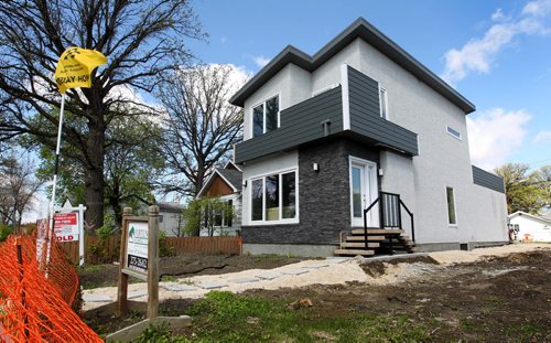 Homes;  New, in-fill, home at 47 Varennes Avenue in St. Vital. Fortune Homes See Todd Lewys story.  May 14, 2015 Ruth Bonneville / Winnipeg Free Press