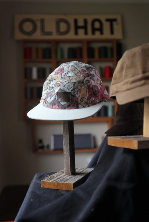 49.8 Feature.  Local hat maker, Nathan Dueck started a hat making company called, oldhat (old hat). He takes second-hand or recycled material and makes cadet, little brits and 5 panel hats and sells them online and at festivals.   See Dave Sanderson story.  May 14, 2015 Ruth Bonneville / Winnipeg Free Press
