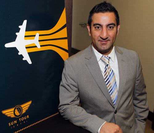 BIZ - Sun Life Global Investments Chief Investment Officer Sadiq S. Adatia poses for a photo in Winnipeg at a south Pembina Highway hotel. BORIS MINKEVICH/WINNIPEG FREE PRESS May 21, 2015