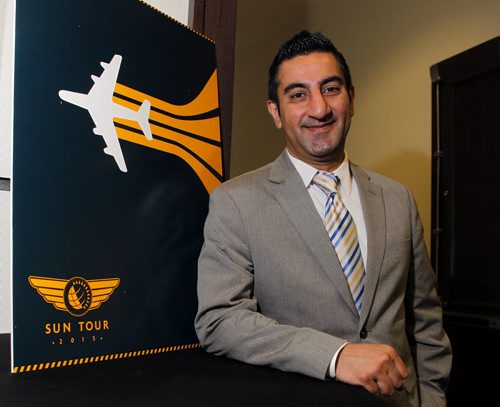 BIZ - Sun Life Global Investments Chief Investment Officer Sadiq S. Adatia poses for a photo in Winnipeg at a south Pembina Highway hotel. BORIS MINKEVICH/WINNIPEG FREE PRESS May 21, 2015