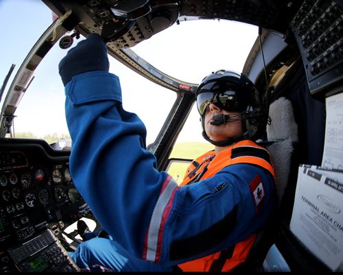 STARS air ambulance Pilot Jason Graveline, Saturday, May 23, 2015. (TREVOR HAGAN/WINNIPEG FREE PRESS)