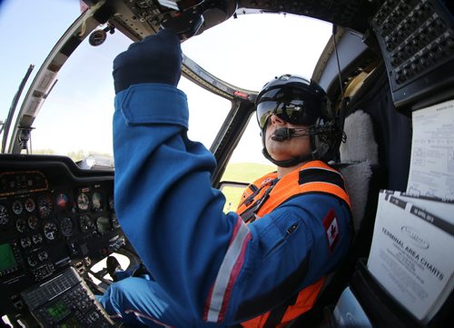 STARS air ambulance Pilot Jason Graveline, Saturday, May 23, 2015. (TREVOR HAGAN/WINNIPEG FREE PRESS)