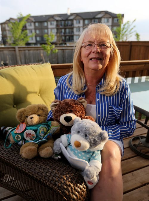 Lynne Perrier has been involved in the Teddy Bears' Picnic since 1998 as is currently the chair of the oganizing committee, Saturday, May 24, 2015. (TREVOR HAGAN/WINNIPEG FREE PRESS) volunteer column
