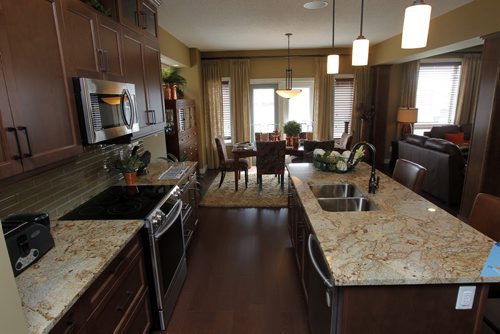 HOMES - 60 Dana Crescent in Amber Trails - Kitchen and dining room.  BORIS MINKEVICH/WINNIPEG FREE PRESS May 25, 2015