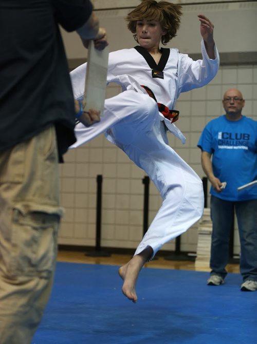 Iron Fist Taekwondo Club Challenge at the University of Manitoba, Saturday, May 30, 2015. (TREVOR HAGAN/WINNIPEG FREE PRESS)