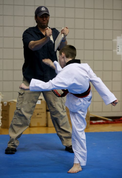 Iron Fist Taekwondo Club Challenge at the University of Manitoba, Saturday, May 30, 2015. (TREVOR HAGAN/WINNIPEG FREE PRESS)