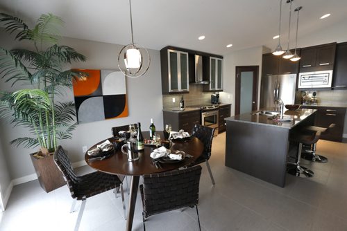 Homes.    228 Stan Bailie Drive in South Pointe. Eating area by the kitchen. The realtor is Hilton Homes' Spencer Curtis. Todd Lewys story  Wayne Glowacki / Winnipeg Free Press June 1 2015