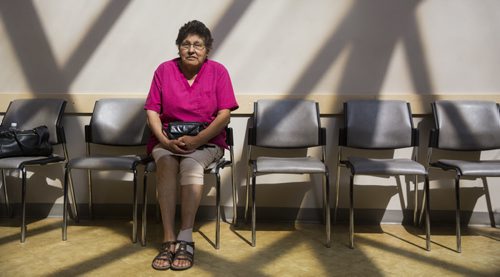 Jessie Howell lives on a limited budget, and a significant portion of her income goes to medical expenses such as prescriptions and glasses.  She believes that Aboriginals are treated differently by the medical system, and that unhealthy life choices are influenced by many generations of problems.  Mikaela MacKenzie / Winnipeg Free Press