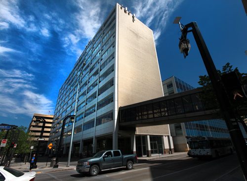 Old Post office HQ, now part of the city Police Station. See story. June 4, 2015 - (Phil Hossack / Winnipeg Free Press)