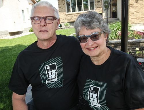 Henry (left) and Debbie Peters are volunteer coordinators for the ushers crew for the TD Winnipeg International Jazz Festival. 150607 - Sunday, June 07, 2015 -  MIKE DEAL / WINNIPEG FREE PRESS