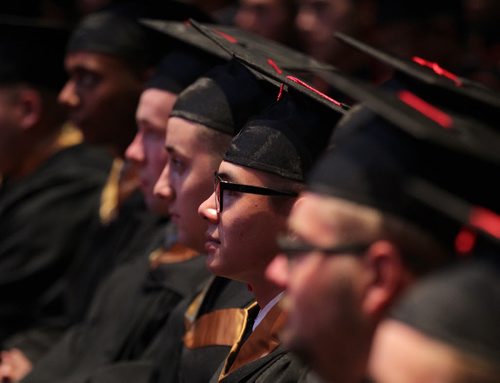 RRC Grads listen to the president's speech Tuesday evening at the Concert Hall. The college's schools Construction and Engineering Technologies, Health Sciences and Community Services, Allied Health Sciences, Community Services and School of Transportation, Aviation and Manufacturing all had students participate Tuesday in one of three convocations being held this spring. June 9, 2015 - (Phil Hossack / Winnipeg Free Press)