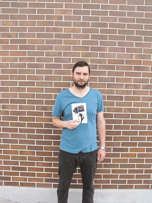 Canstar Community News June 5, 2015 - Local author Adam Petrash is launching his novella "The Ones Who Make It Through" at McNally Robinson on Thurs., June 11. (SHELDON BIRNIE/CANSTAR COMMUNITY NEWS/THE HERALD)