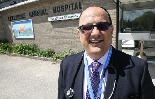 Dr. Ayman Soliman is one of 19 graduates of the University of Manitoba's International Medical Graduate Program and as part of the program he has agreed to spend the next four years working at the Lakeshore General Hospital in Ashern, MB. 150610 - Thursday, June 11, 2015 -  MIKE DEAL / WINNIPEG FREE PRESS