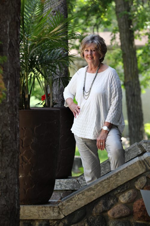 49.8 Feature: Outdoor portraits of Janice Filmon for feature on her appointment to Lieutenant Governor of Manitoba. See Randy Turner story.  June 10, 2015 Ruth Bonneville / Winnipeg Free Press