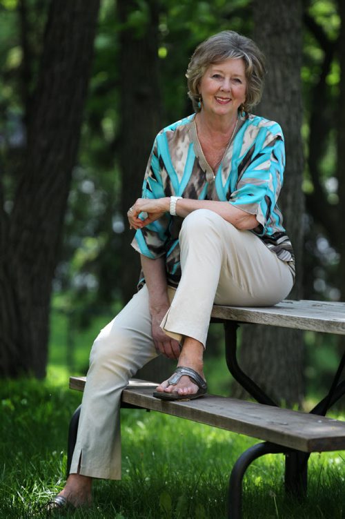 49.8 Feature: Outdoor portraits of Janice Filmon for feature on her appointment to Lieutenant Governor of Manitoba. See Randy Turner story.  June 10, 2015 Ruth Bonneville / Winnipeg Free Press